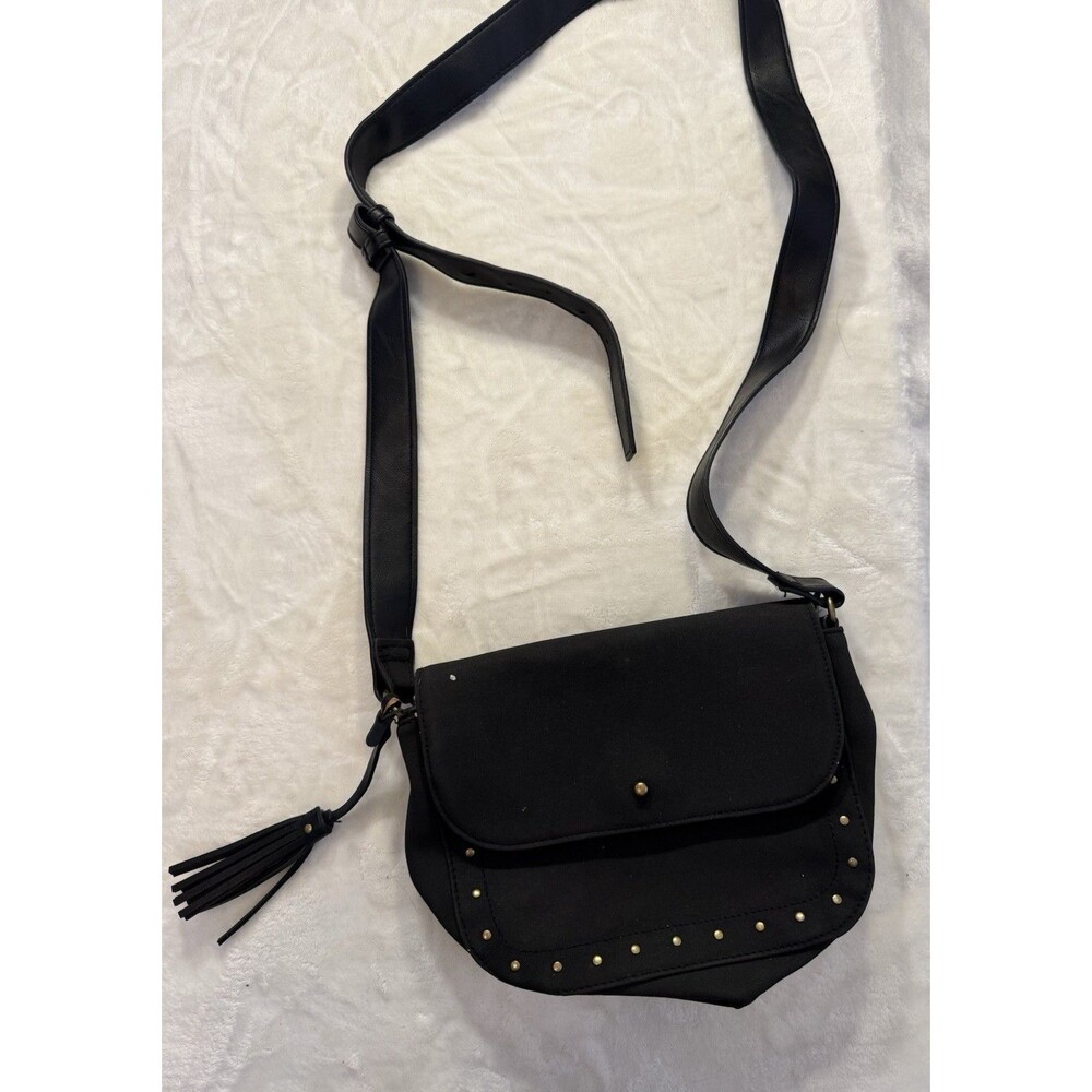 Women’s Southern Styled Suede Crossbody Bag Tassels